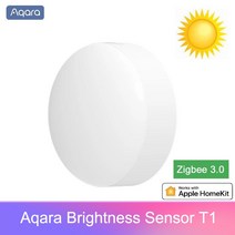 Aqara 조명 센서 T1 밝기 Zigbee 3.0 자동화 스마트 홈 감지기 앱 제어 home / Homekit, 01 WHITE