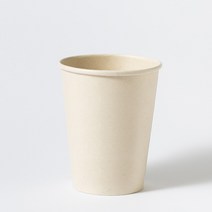 대나무 종이컵 12oz(355ml) 무지 100개, 1개