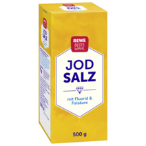 독일 REWE Beste Wahl 베스트발 요오드 소금 500g, 1개