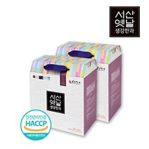 옛날한과 잔치용 선물세트 500g (유과 + 산자) X 2박스, 1kg