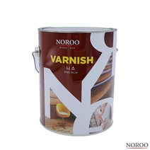 노루 우레탄 바니쉬 목재용 DV-6400 투명 4L 도장용품 목공용 DIY 목재방수 유성