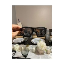 우벡스 Tirade Safety 고글 안경 with Smoke Anti-Fog Lens Black Temples