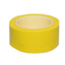노랑색 50MM X 30M 구획선 이동경로 바닥라인 테이프, 1개