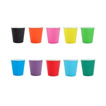 칼라 종이컵 (50입) 미술용품 만들기공예 미술놀이, 초록