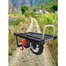 농업용운반차 전동 리어카 수레 농장 과일 하역 운반, 상세 페이지 참고, 4.5마력 1타이어