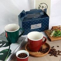 기타 바보사랑[토토리빙]노멀젠크 머그컵 2P(엔틱버건디+모스그린)
