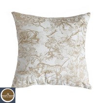 명품 럭셔리 쿠션 고급 소파거실 베게 등받이 커버 솜, 밀크티