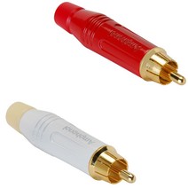 암페놀 Amphenol RCA컨넥터 적5+흰5
