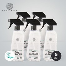[아이너바움] 비건인증 토이클리너 480ml 5개세트, 1세트