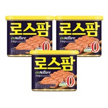 롯데햄 로스팜 엔네이처 마일드 340g, 3개