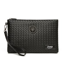 남자 손가방 남성 클러치 백 파우치 지프 buluo 정품 가죽 짠 대 량 지갑 지갑 소프트 핸드 럭셔리 디자인 비즈니스 가방