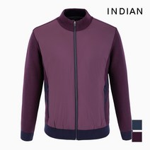 [INDIAN] 앞판 우븐패치 방풍 가디건 집업_MITBCWF9401