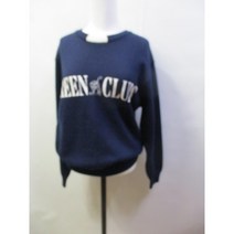 일본수입그린클럽 순모라운드니트 여성66까지 가오리루즈핏