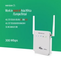 데이터쉐어링 LTE 라우터 무선 와이파이 유심 휴대용, EU 플러그, 유럽 버전