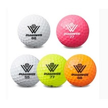 다이아윙스 고반발 비거리 전용 장타 골프공 M2/ M3/ M5, 25구, M5 화이트