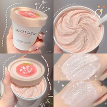 나이아신 아미드 화이트닝 바디 스크럽 크림 보습 피부 각질 제거 전신 여드름 제거 미백 관절 목욕 사용, 보여진 바와 같이, 하나