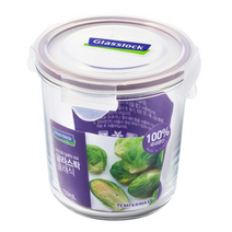 글라스락 원도어포켓 밀폐용기 720ml, 2개입, 단품