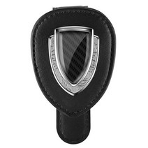 트랙터의자 자동차 안경 보관 클립 홀더 선글라스 동풍 트랙터 용 액세서리 개, 1pcsBlack+For Ferrari