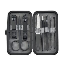 MXIAOXIA Stainless Steel Nail Clippers Set Scissores Tweezer Multi Function Daily Hand Foot Care Too, 1_As Shown