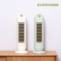 PTC 알약 온풍기 EV-ES8000 히터 미니온풍기 사무실 가정용, 상세설명 참조, 크림