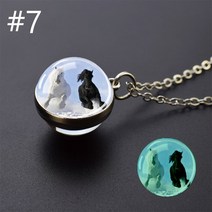 야구선수목걸이 빛나는 말 크리에이티브 스티드 이미지 유리 볼 펜던트 여성 남성 패션 참 펜던트 소녀 주얼리 선물