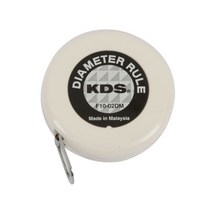 KDS 파이줄자 F10-02DM 원둘레 원주측정 파이자, 1개