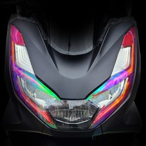 2021 혼다 PCX125 라이트필름 스티커 PCX 21년 튜닝용품 2022년, 2021 PCX, 레드(카멜레온)