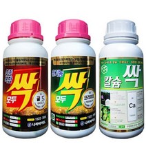 친환경마켓 모두싹세트 비료, 1세트, 500ml