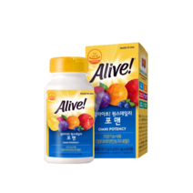 얼라이브 원스 데일리 포맨 60정 / 멀티비타민 미네랄 종합, 1632mg, 단품