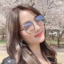여자 미러 패션 선글라스 썬글라스 실버미러투톤