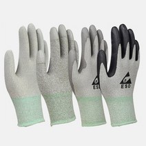 PU 구리 항균장갑 탑코팅 팜코팅 NBR 핸드폰터치 정전기방지 장갑, 항균장갑(1켤레)-NBR장갑