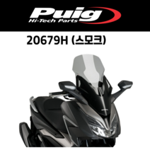 [PUIG 20679] HONDA FORZA 350 (21-) 투어링 스크린 20679 퓨익 혼다 포르자 350 롱스크린, 20679W(클리어)