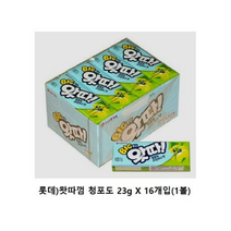 롯데 왓따 청포도 23g, 144개