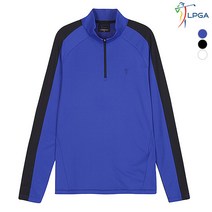 [LPGA] 남T 소매 배색 반짚업 티셔츠 (L183TS100P)