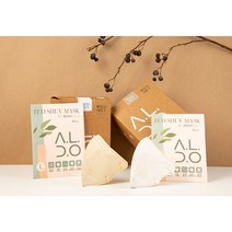 알도 에코슈브 한지마스크 성인용 대형 25매, 블랙 25매 대형(L)