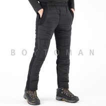 HSW908 남성 스판 하프패딩 트레이닝바지 츄리닝