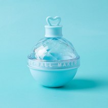 하이볼 얼음틀 온더락 얼음 냉동 아이스 볼 몰드 위스키 구형 큐브 식품 등급 실리콘 트레이 크리에이티브 수제 아티팩트, Sky Blue, Sky Blue