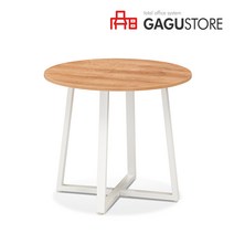 멜론 회의용 원형테이블 사무용 사무실 책상, W1050 X H720:화이트+발티모