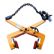 도로경계석 플륨관 집게 들어올리기 보도블럭 대리석 운반기 보강토 식생블럭, 체인형 석재 클램프 42인치