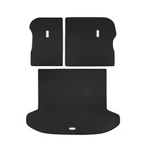 케이엠모터스 스포티지NQ5 트렁크매트, 블랙, 스포티지 NQ5 트렁크 매트(3P)