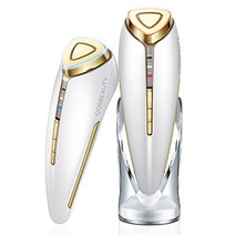 COSBEAUTY 미안기 리프트 업 온냉 미안기 [온냉 스킨 케어 + EMS + 이온 도입] 초음파 미안기 눈매 케어 모공 케어 침투 미용 진동 작은 얼굴 미 피부 방수 사양 다기능
