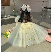아짱 키즈여아 여름신상원피스 레이스원피스 자수원피스