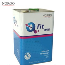 노루페인트 수성 외부페인트 KSM 6010 1종 2급 무광 18L, 무광백색