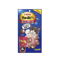 이나바 츄르비 고양이 짜먹는간식 14g x 4p, [QSC-272]참치&구운닭가슴살