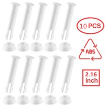 Intex 13ft24ft 금속 프레임 풀 264C 용 플라스틱 조인트 핀씰 10 개, 01 6cm