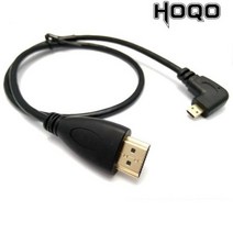 SonyA7K/A7S2/A7M3/7SM27RM2 마이크로 HDMI 호환 카보 0.5 m 1.5m 왼쪽 직각 케이블, Right