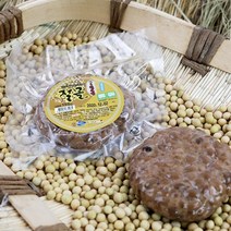 유기농 콩으로 만든 전통 생 청국장 국산