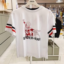 오후(OHOO) 경산점 50% 3color 냉감 호일 나염 마블 티셔츠