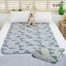 한일의료기 한일매직 노르딕그레이 워셔블 전기요 YG-00102, 그레이, 싱글(100 x 180cm)