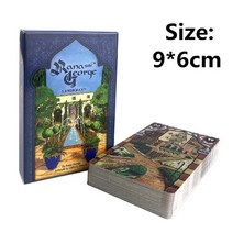 보드게임 카페 방탈출 보티첼리 타로 카드 점술 데크 영어 버전 엔터테인먼트 보드 게임 오라클 놀이, [17] TS161